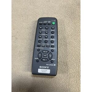 Sony RM-SR200 Audio System Remote Control Dark Gray OEM Replacement